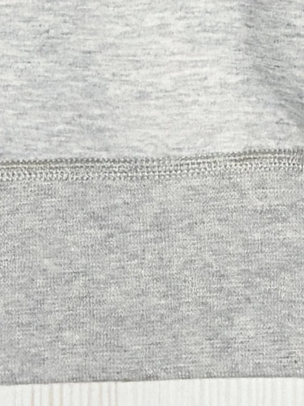 Polo Ralph Lauren Men's XXL Grey Double-Knit Embossed Logo Crewneck Sweatshirt